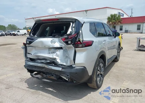 2021 Nissan Rogue Sv Fwd из США, поврежденный, VIN 5N1AT3BA6MC748805